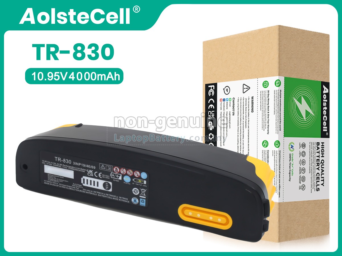 3M TR-800 POWERED AIR PURIFYING RESPIRATOR replacement battery