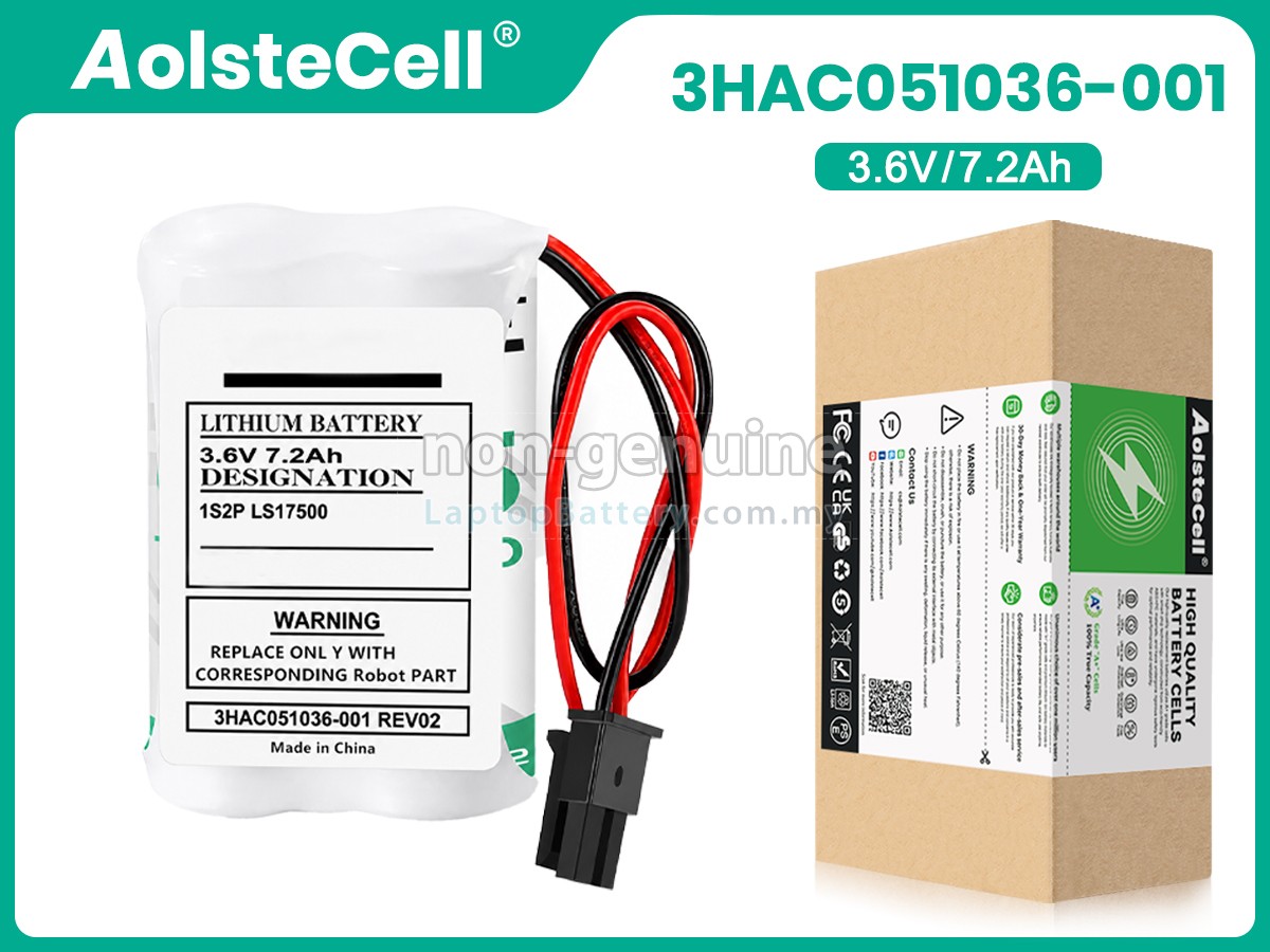 ABB 3HAC051036-001 replacement battery