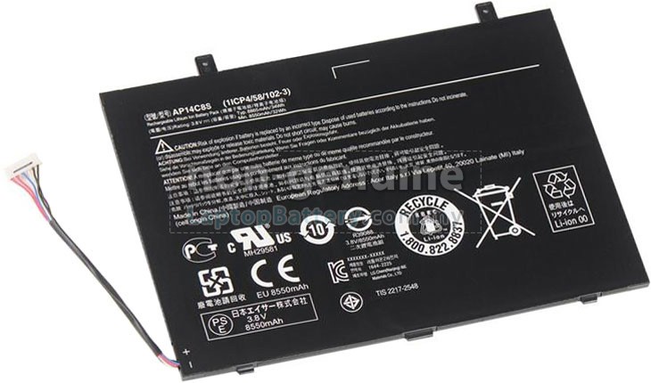 Battery for Acer Aspire SWITCH 11 SW5-111-1126 laptop