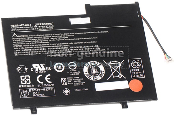 Battery for Acer AP14D8J laptop