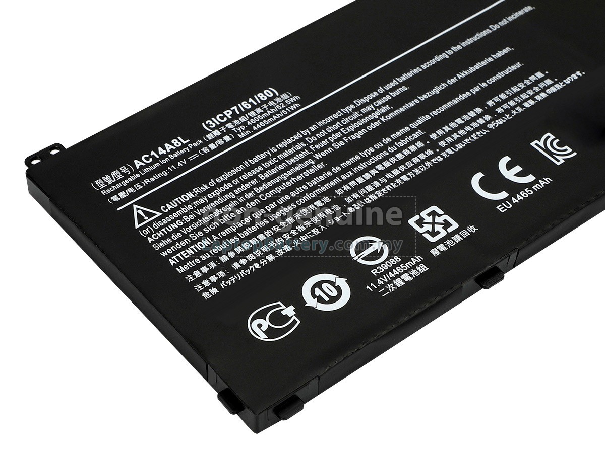 Acer Aspire V NITRO VN7-571-58BW replacement battery