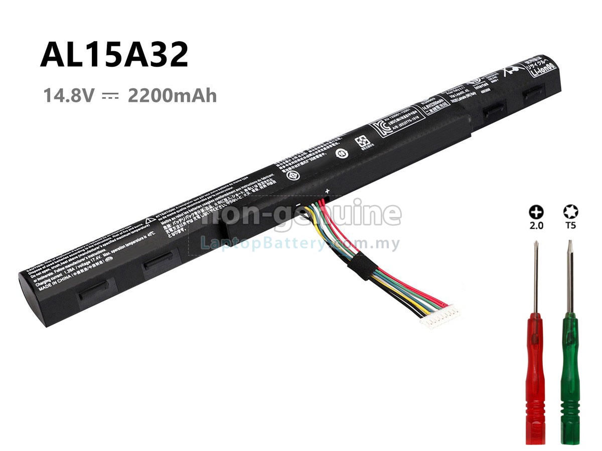 Acer Aspire E5-532G-P64W replacement battery
