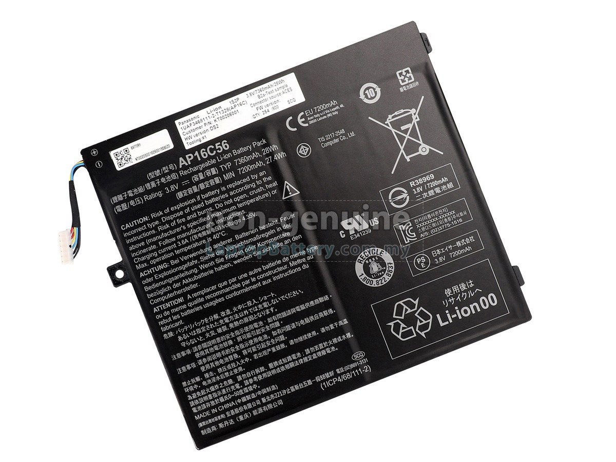 Acer KT.00205.001 replacement battery