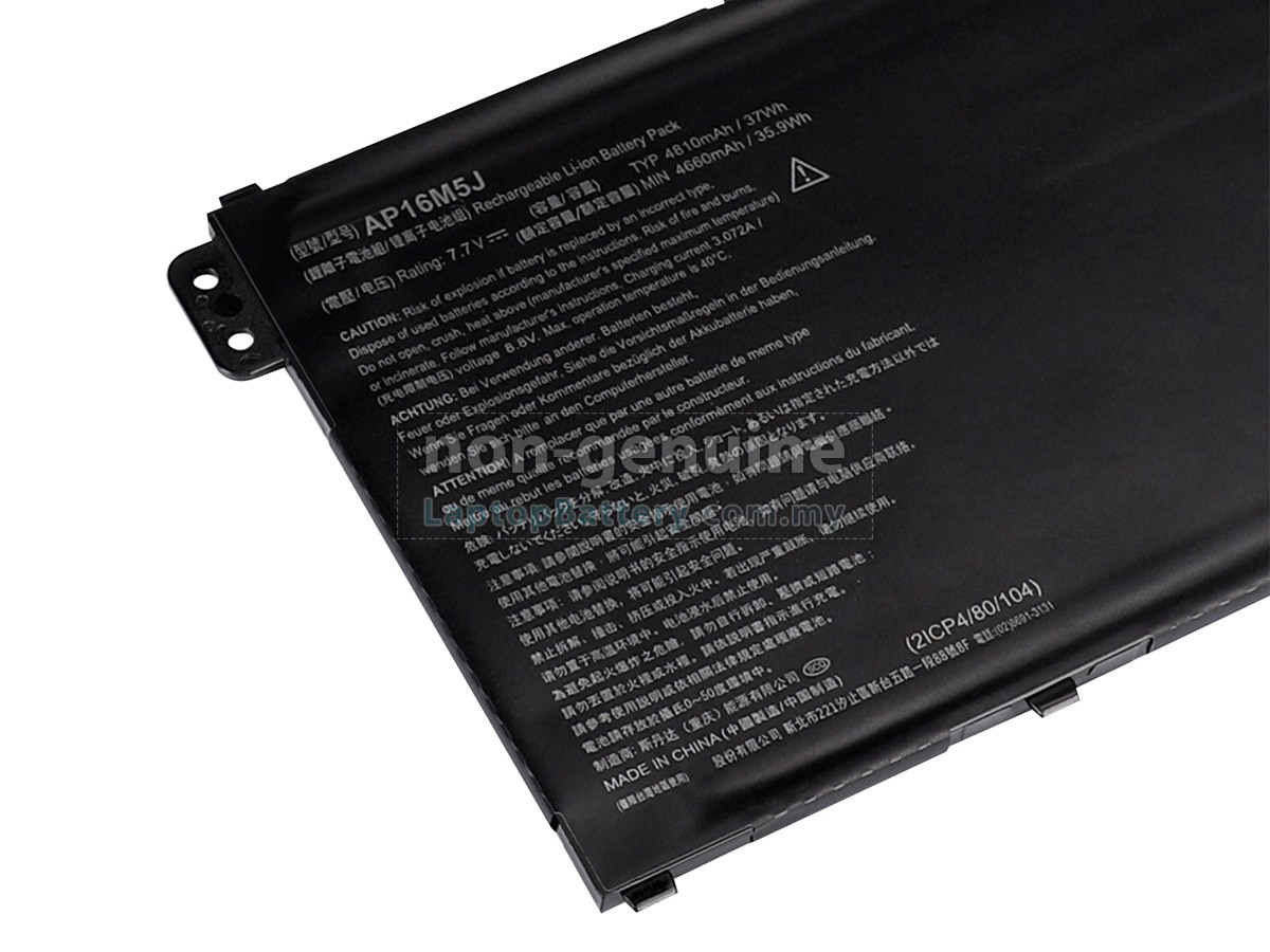 Acer NX.GY9SA.007 replacement battery
