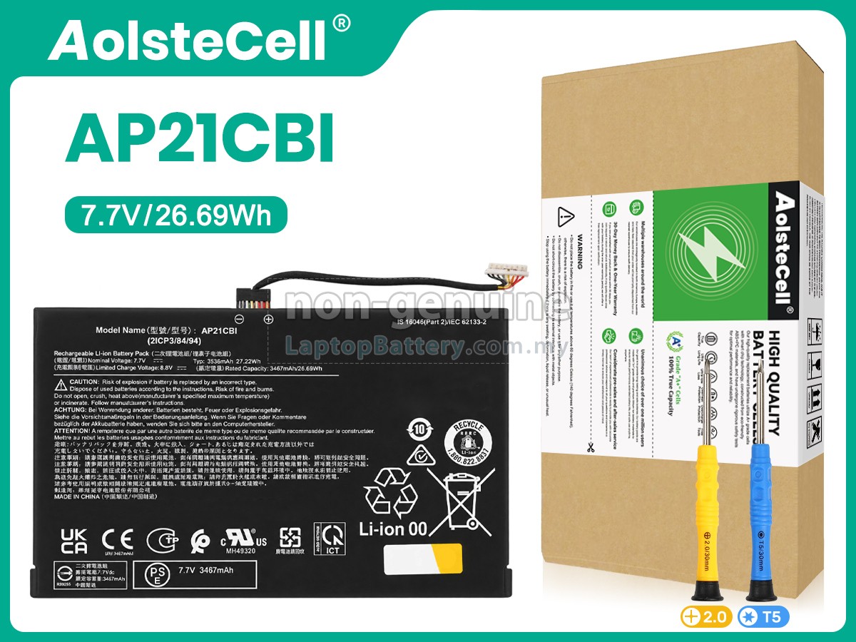 Acer AP21CBI replacement battery