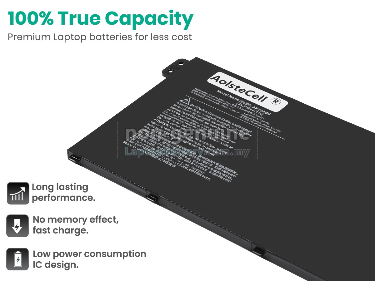 Acer SWIFT 14 AI SF14-61T-R19S replacement battery