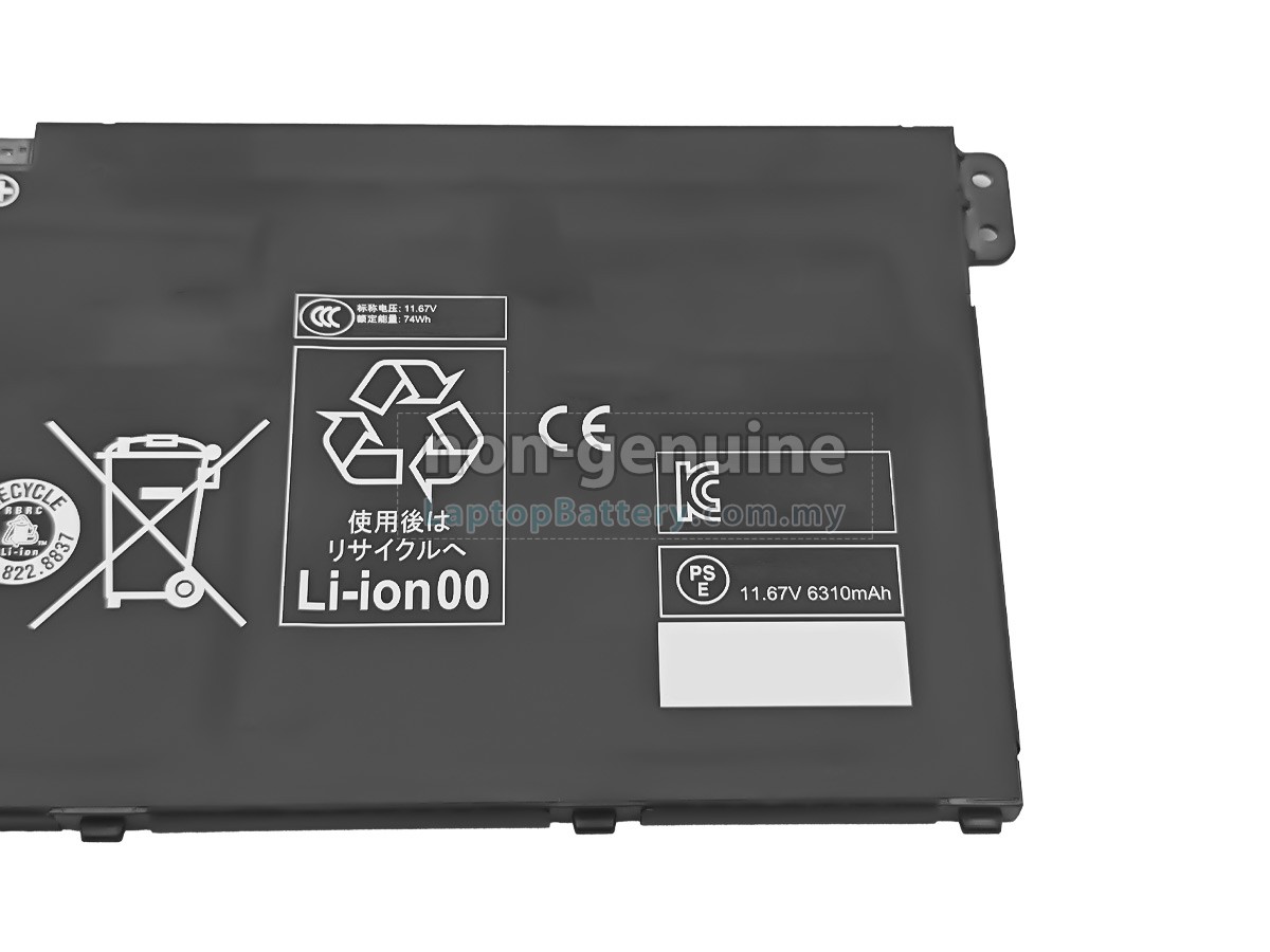 Acer SWIFT 14 AI SF14-61T-R19S replacement battery