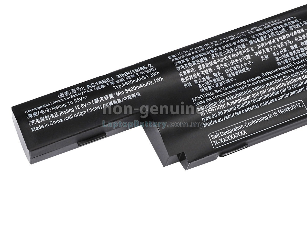 Acer TravelMate P259-M-30T3 replacement battery