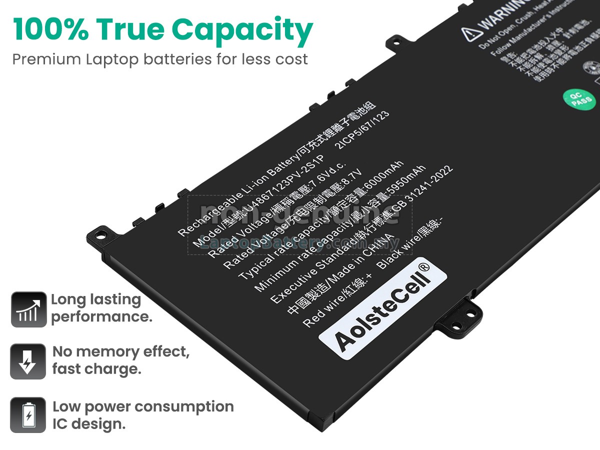 Acer Aspire LITE 14 AL14-31P-C6DD replacement battery