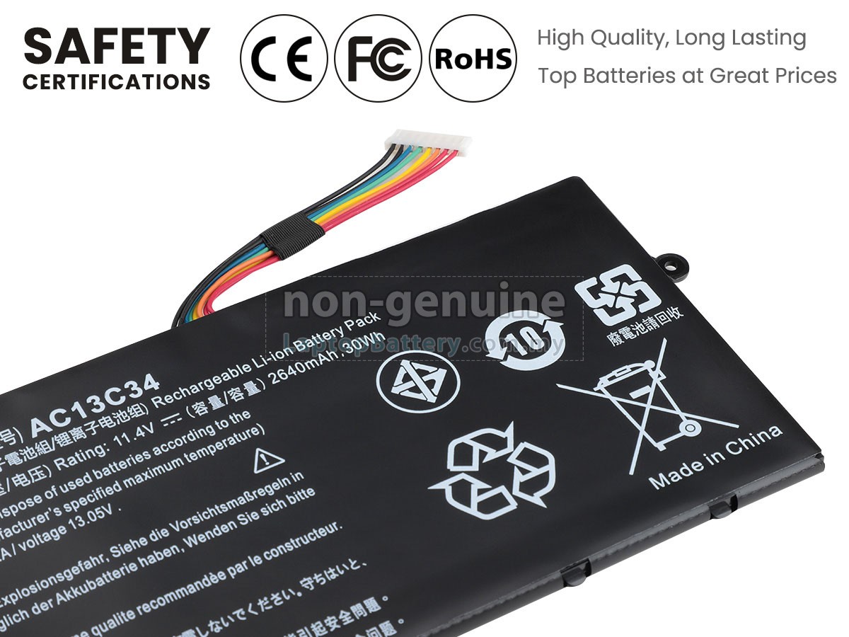 Acer Aspire V5-132P-2446 replacement battery