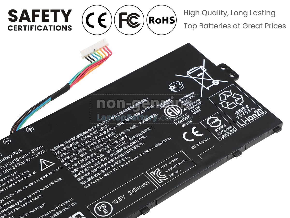 Acer KT00303016 replacement battery