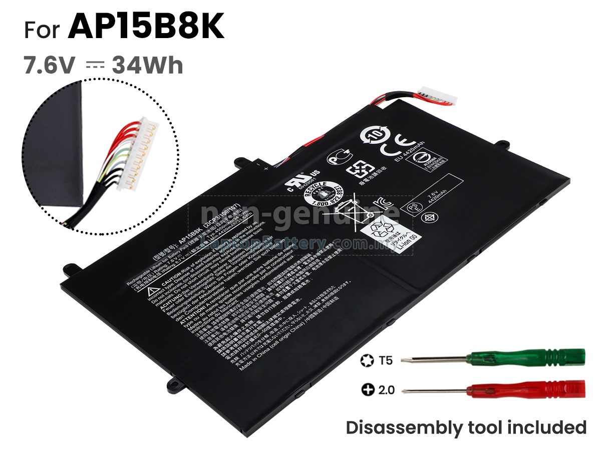 Acer SWITCH 11 V Pro SW5-173P-6603 replacement battery