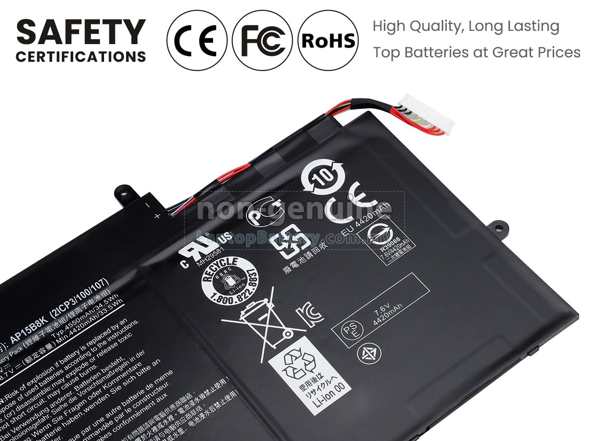 Acer SWITCH 11 V SW5-173 replacement battery