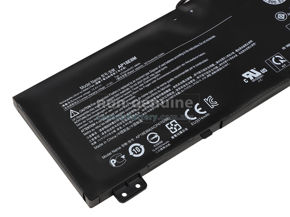 Acer Aspire 7 A715-74G-73R3 replacement battery