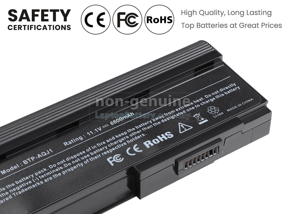 Acer TravelMate 2440 replacement battery