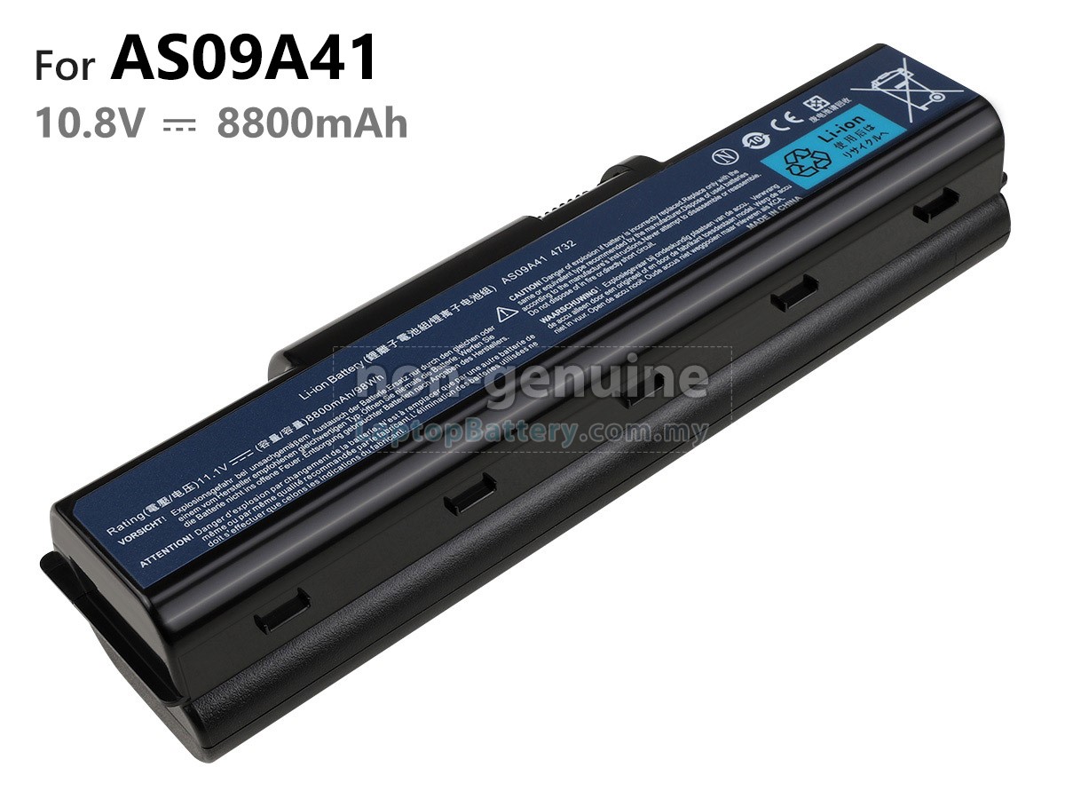 Acer ASO9A75 replacement battery