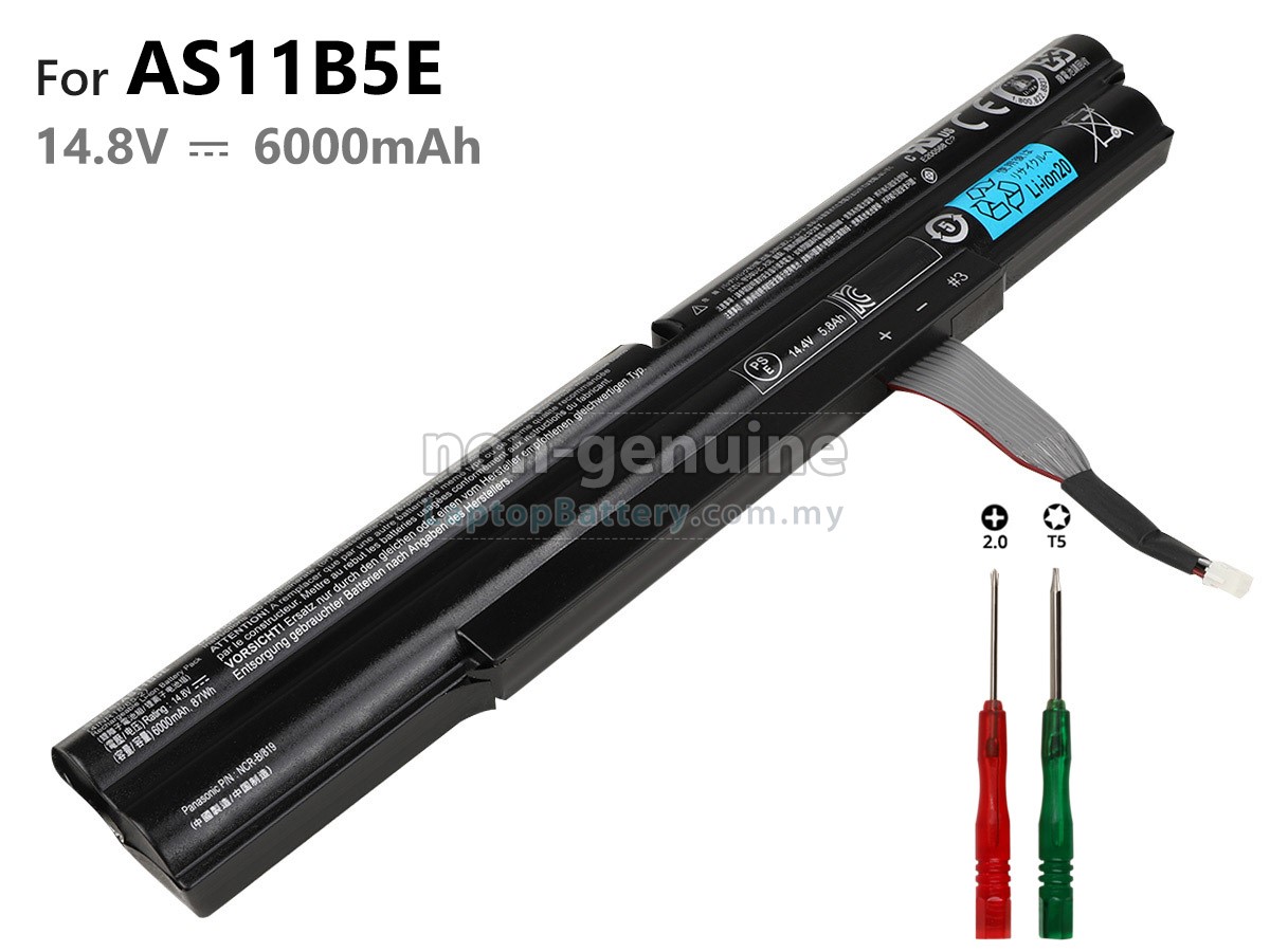 Acer AS11B5E replacement battery