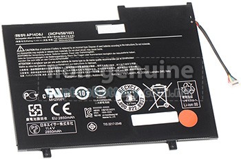 Battery for Acer SWITCH 11 SW5-171-31U3 laptop