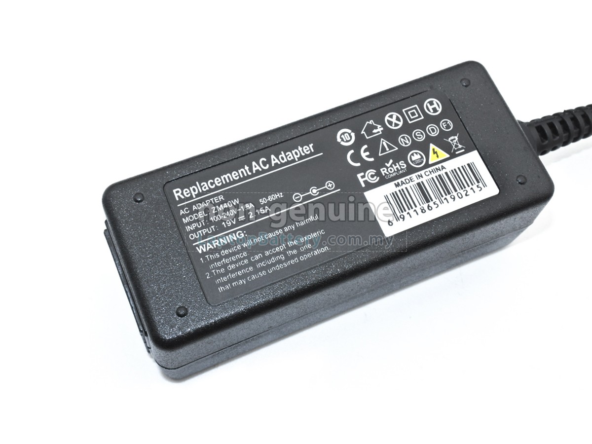 Acer 40W 19V-2.15A YELLOW 5.5*1.7MM replacement adapter