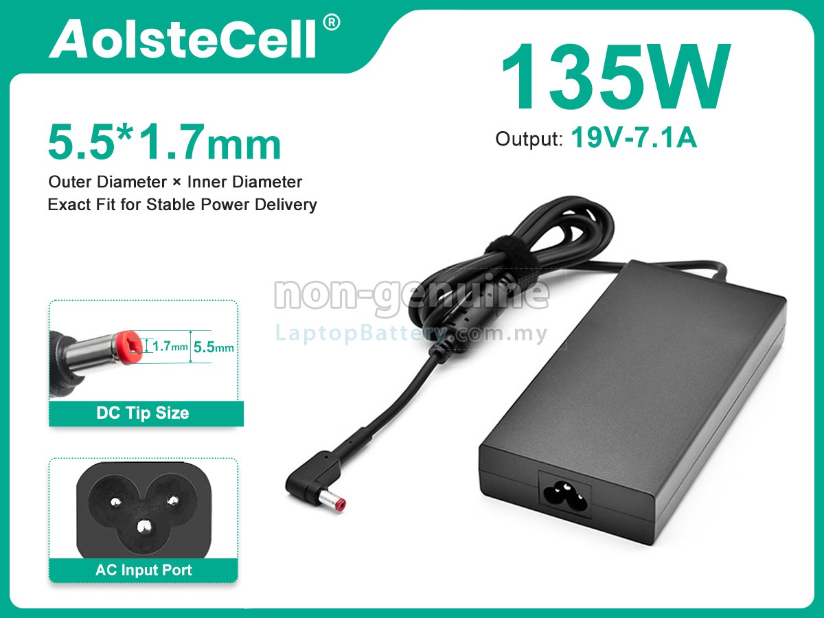 Acer ASPIRE V5-591 replacement adapter