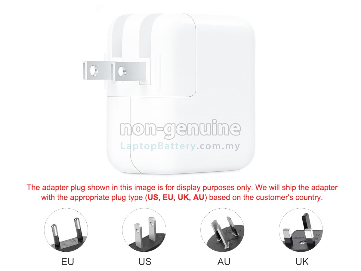 Apple 30W 20V-1.5A 100-240V~2.5A 50/60HZ replacement adapter