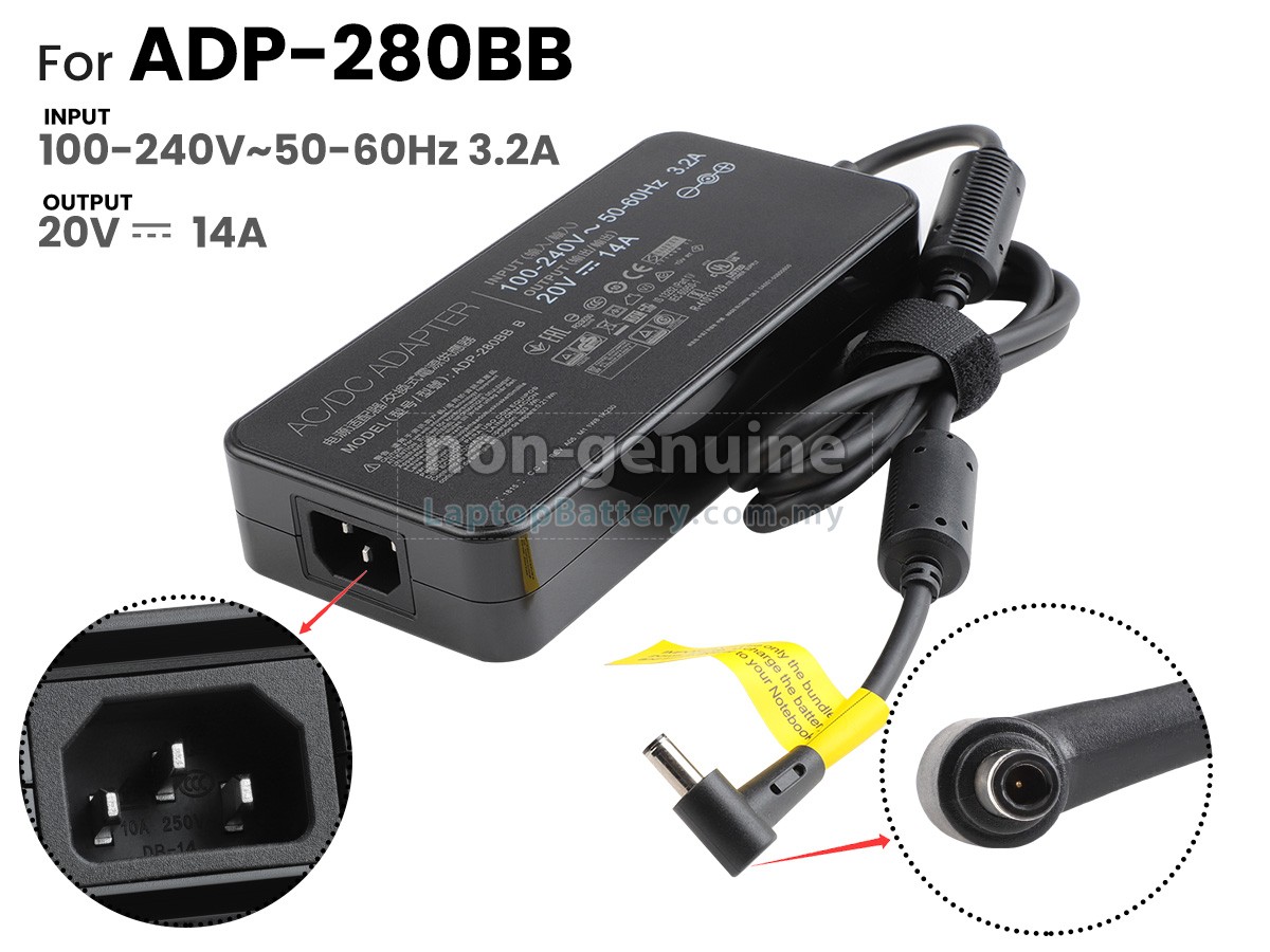 Asus ADP-280BB B replacement adapter