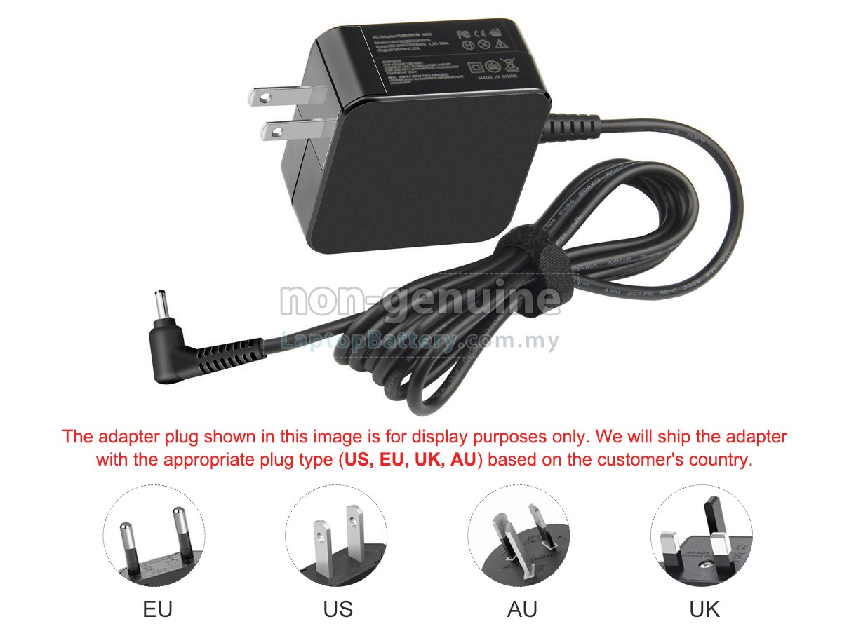 Asus 0A001-00230000 replacement adapter