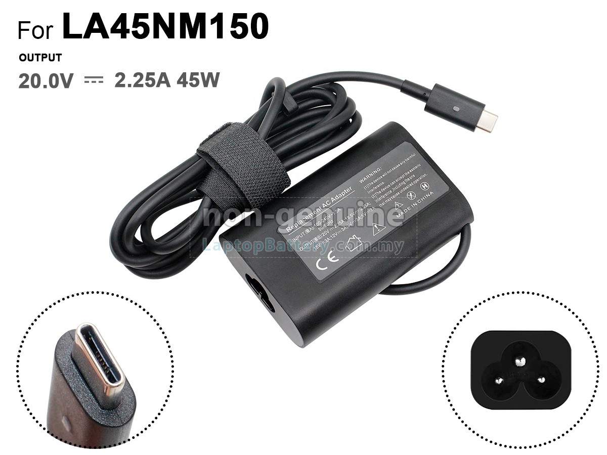 Dell LA45NM150 replacement adapter