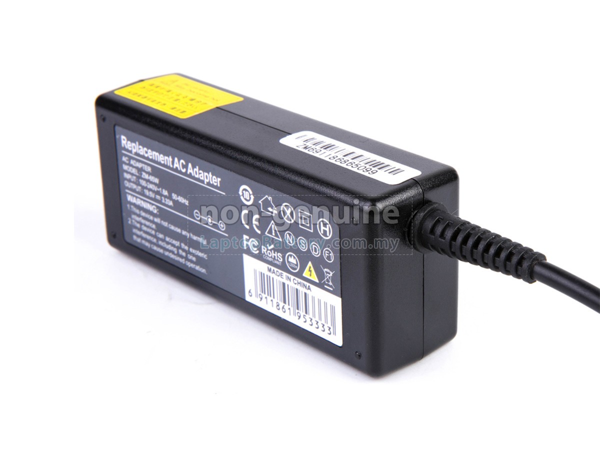 HP 65W 19.5V-3.3A 100-240V~1.8A 50/60HZ replacement adapter