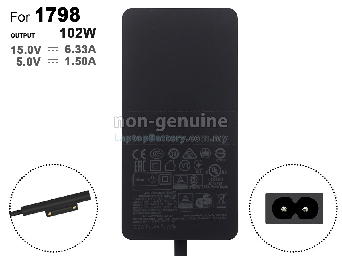 Microsoft EADP-1798 replacement adapter