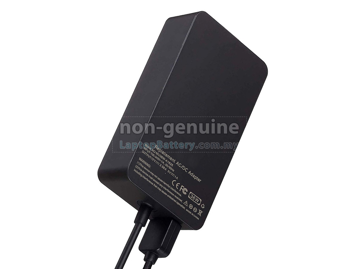 Microsoft 36W 12V 2.58A replacement adapter