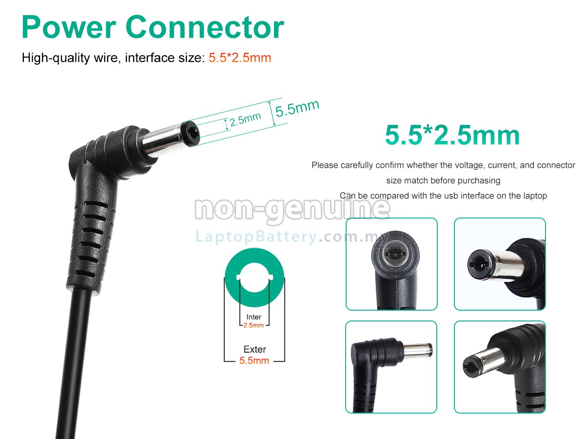 MSI GS76 replacement adapter