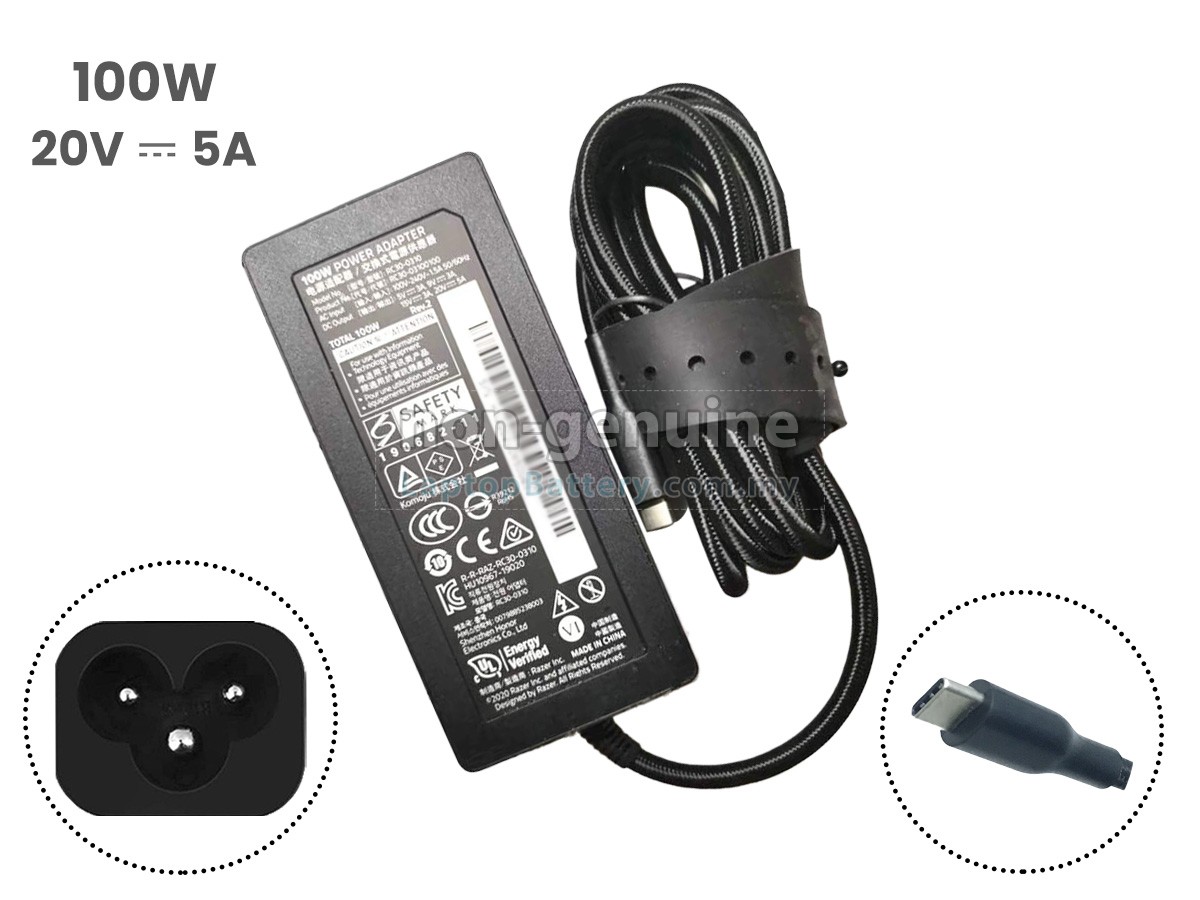 Razer RC30-03100200-B3U1 replacement adapter