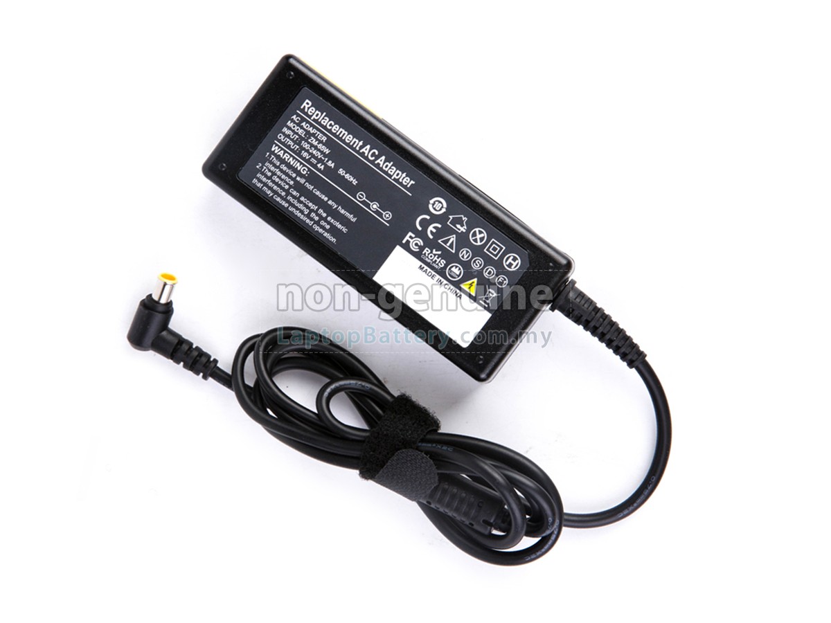 Sony 16V 4A 64W YELLOW 6.5*4.4MM replacement adapter