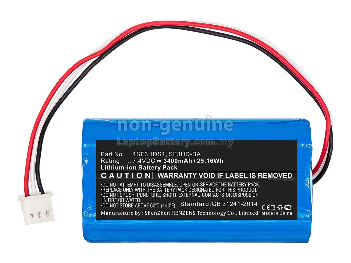 Alpsat SF3HD-BA replacement battery