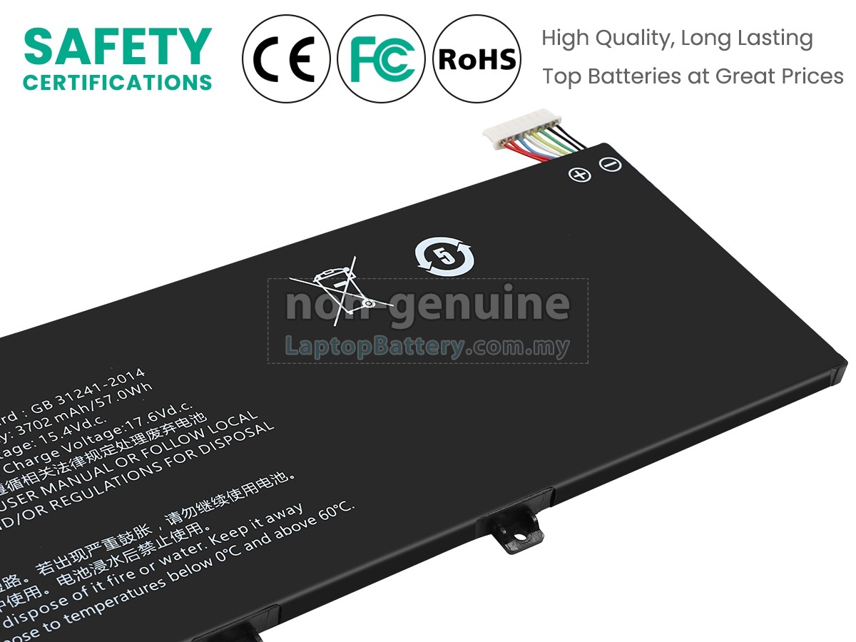 AolsteCell 526762-4S replacement battery