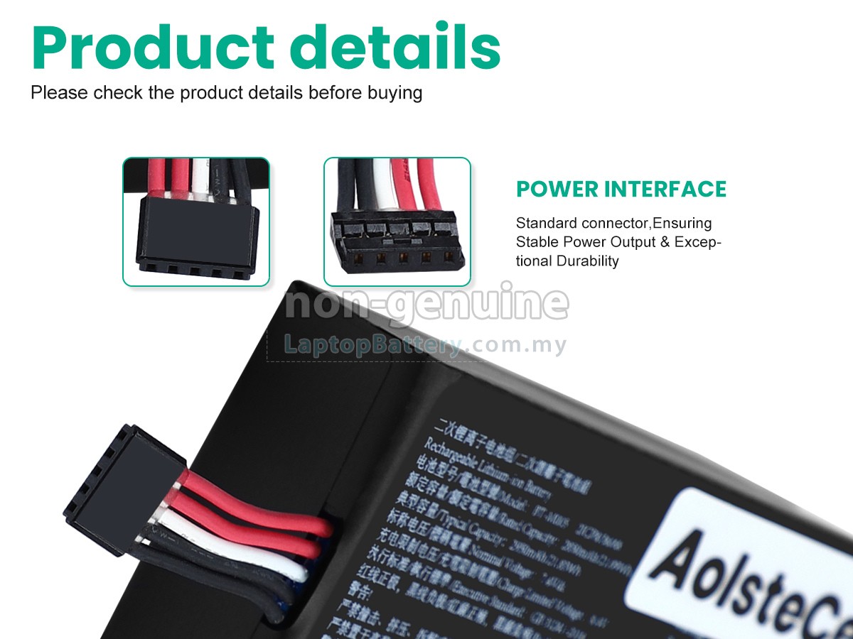AolsteCell BT-M005 replacement battery