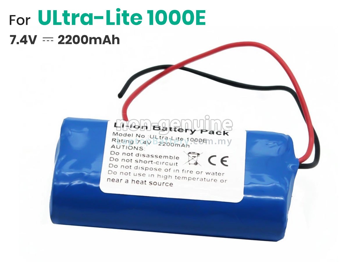 AolsteCell ULTRA-LITE 1000E replacement battery