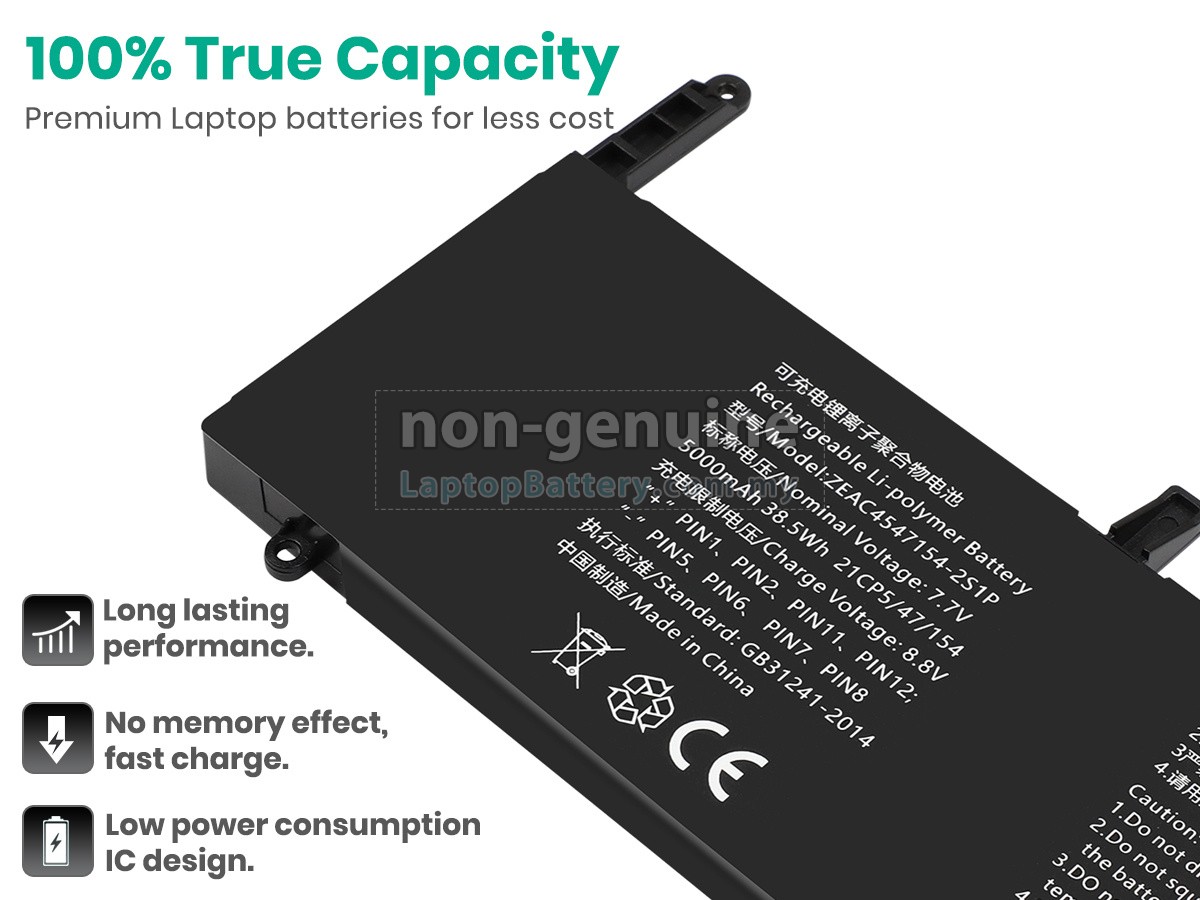 AolsteCell ZEAC4547154-2S1P replacement battery