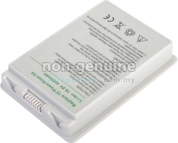 Battery for Apple PowerBook G4 15-inch Combo Drive laptop