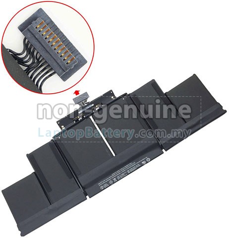 Battery for Apple A1398 (EMC 2674) laptop