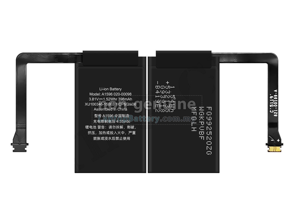 Apple A1596 replacement battery