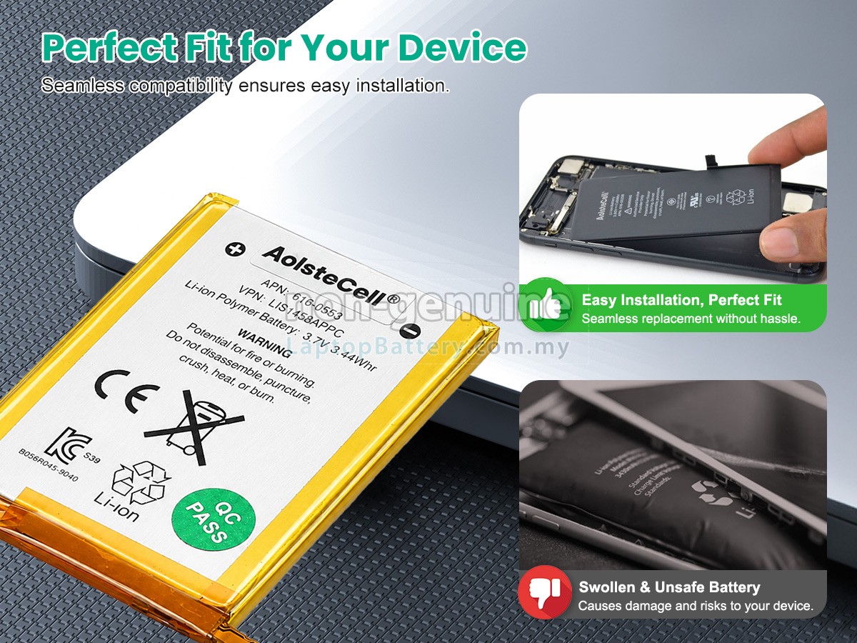 Apple IPOD TOUCH 4TH GENERATION replacement battery