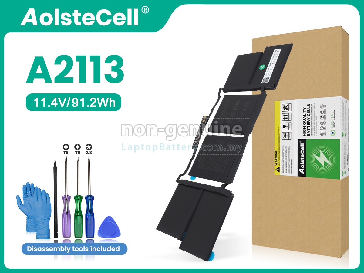 Apple MacBook Pro 16-inch Core I7 2.6GHZ 2019 5600M replacement battery