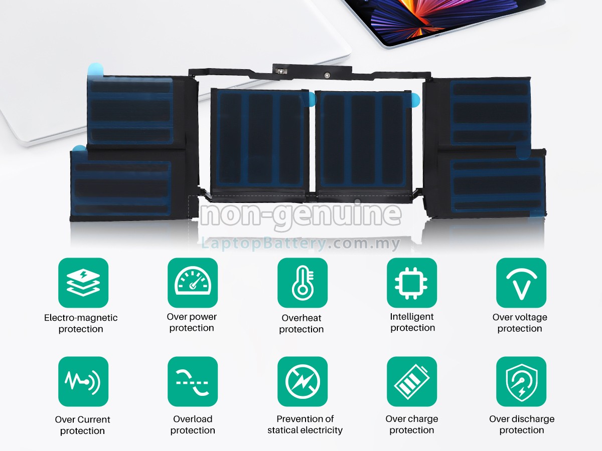 Apple MacBook Pro 16-inch Core I7 2.6GHZ 2019 5600M replacement battery