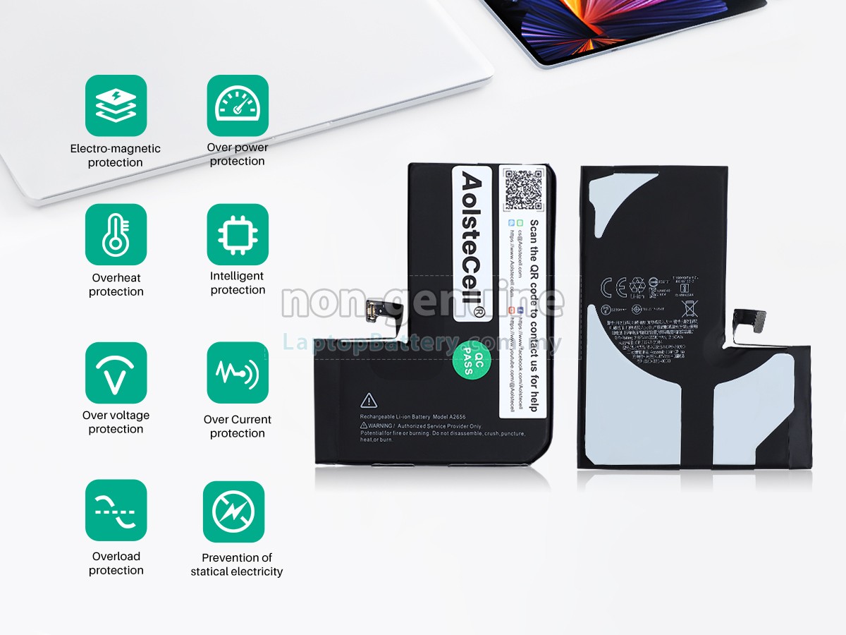 Apple A2656 replacement battery