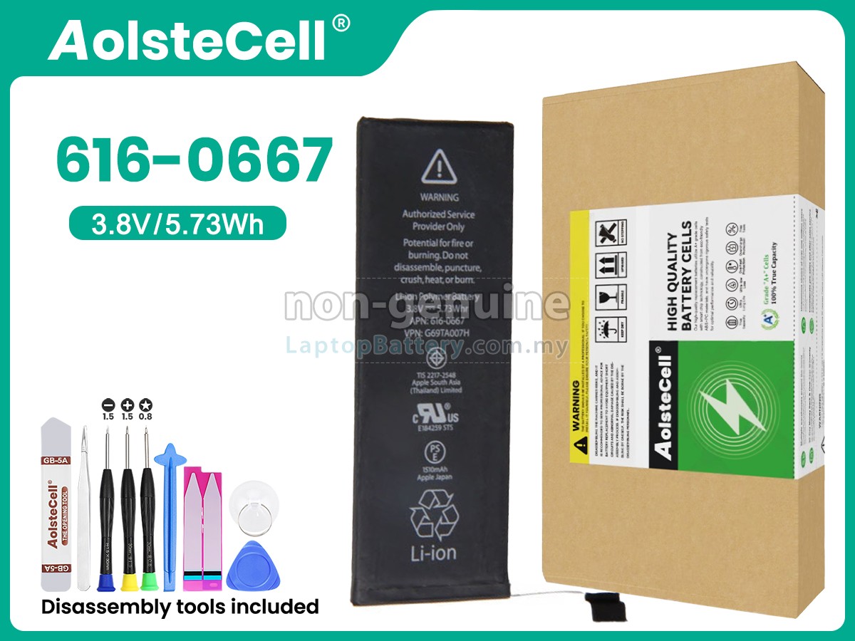 Apple IPHONE 5S replacement battery