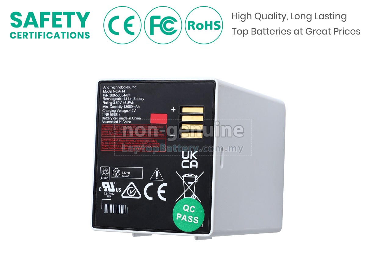 Arlo VMA5420 replacement battery