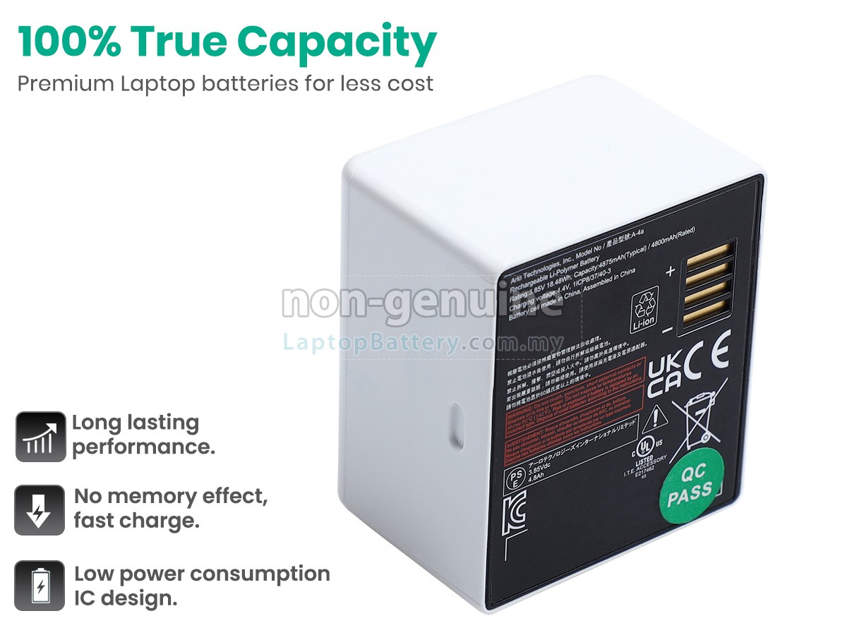 Arlo PRO 4 replacement battery