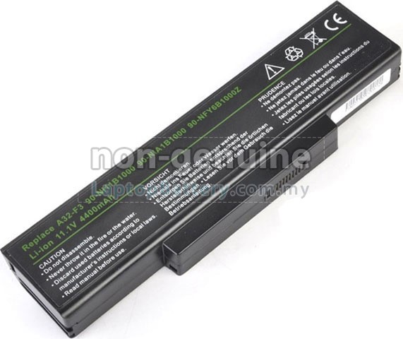 A32-F3 Ersatz-Akku 11,1 Volt 5200mAh passend für Asus F2, Asus F3